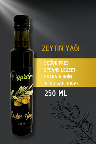 Tiji Garden Zeytin Yağı 250 Ml %100 Doğal Extra Virgin Soğuk Pres
