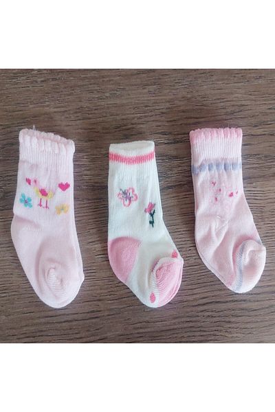 BBS Baby 3-Pack Socks