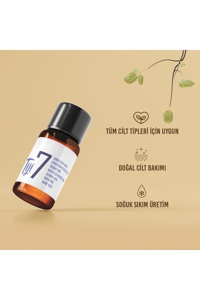 Tiji Garden No:7 Miracle Hair and Skin Care Oil 100 ml Repairing and Nourishing