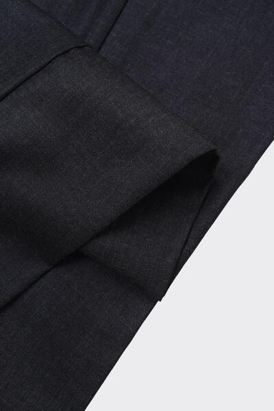 Kadir Büyükkaya Men's Relaxed Fit Double Pleated Pants - Kaw2265W