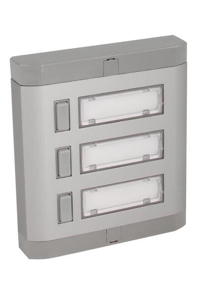 Mutlusan 3 lü Alüminyum Zil Butonu 1. Kalite