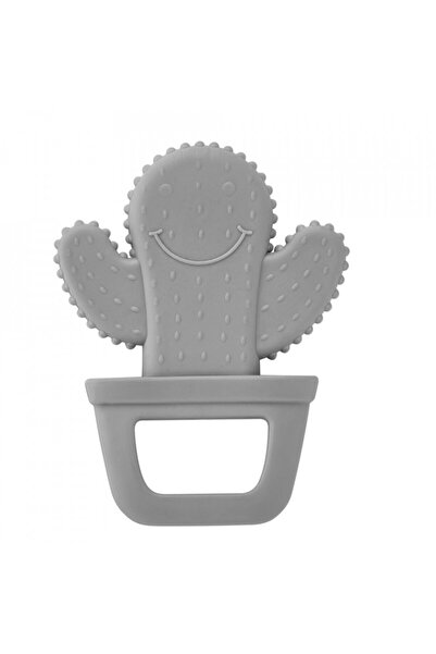 Evelise Jucarie dentitie BabyJem Cactus (Culoare: Gri)