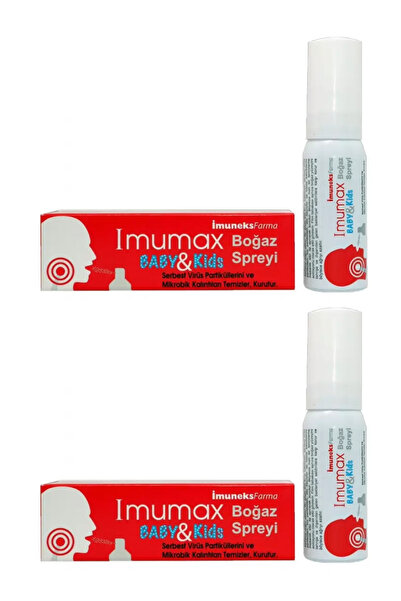 Imuneks Imumax Baby & Kids Boğaz Spreyi 20 ml 2'Lİ