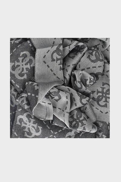 Guess Double Sided Ruma Pattern Modal Blend Shawl - 83X183 cm Aw5152Mod03