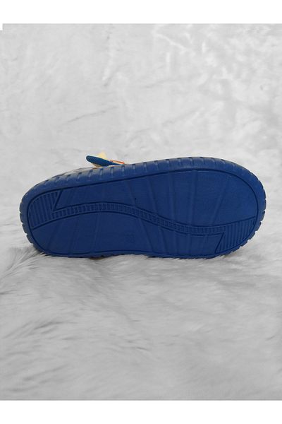 Cassy Boys' Winter Shoes - Patterned, Velcro, Non-Slip and Soft Bottom