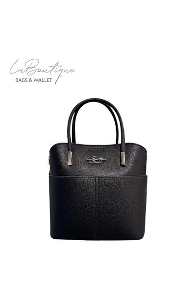 LA BOUTIQUE Geantă neagră LB 8100