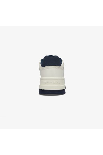 Tommy Hilfiger Leather Sneaker Platform Shoes - En0En02592 Ybi