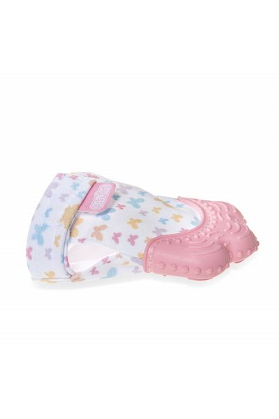 Babyjem Manusa bebelusi pentru dentitie Butterfly BabyJem, Gri