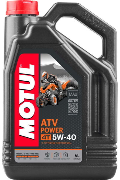 Motul ATV Power 5W40 ATV Yağı (4 Litre)