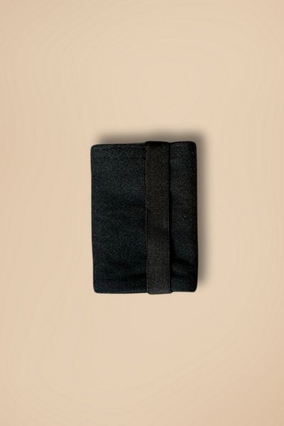 Uretti - Saime 7243 Χειροποίητη Γυναικεία - Ανδρική Κάρτα / Πορτοφόλι - Μαύρο