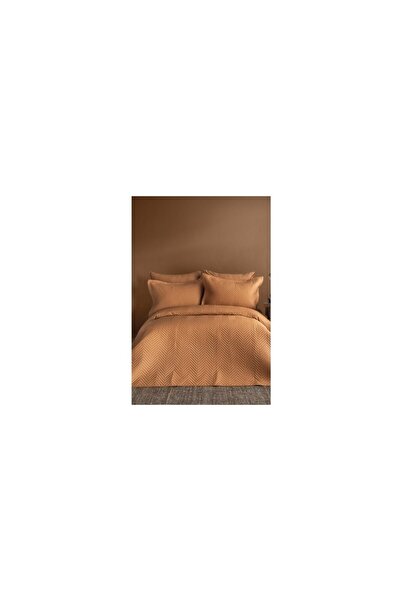 İssimo Home İssimo Home Issimo Sımply Saten Yatak Örtüsü Seti Çift Kişilik