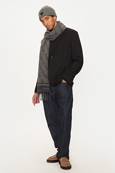 Guess Men's Mito 4g Logo Scarf - Black