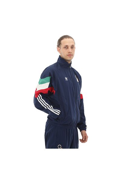 adidas Adidas Iy4628-e Men's Navy Blue Jacket - Figc Og Tt