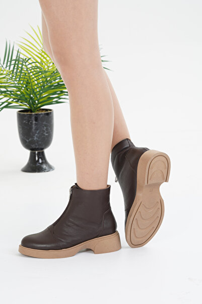 MİRATERLİK ORTOPEDİK TERLİK VE AYAKKABI Γυναικείες δερμάτινες μπότες Mira Ορθοπεδική σόλα Εξαιρετικά άνετες ειδικές μπότες με σόλα Termolight