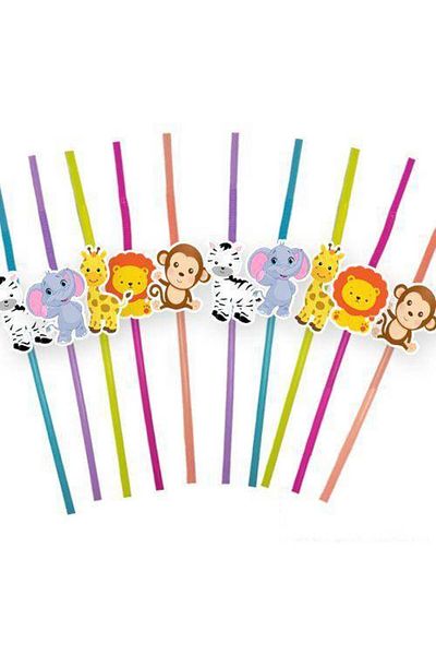 Parti Dükkanım Safari Artistic Pipette (10 Pieces)