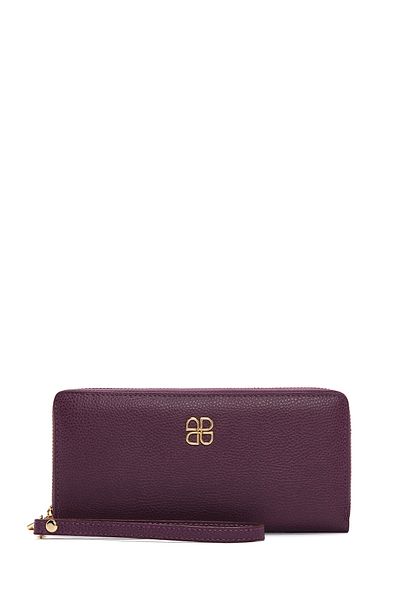 Derimod Std Women's Classic Purple Wallet - 000A2D5043Ft