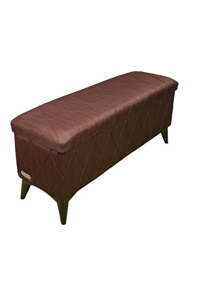 vavonni Sandıklı 120 Cm Nevrür Kapitone Puf Bench Koltuk A Kalite / 11