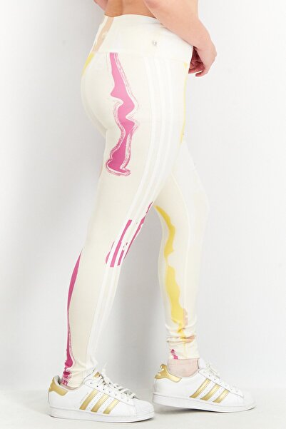 adidas Originals x Thebe Magugu Women Tight Fit Brand Long Leggings, Multicolor