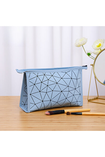 DEKOHOP Makyaj Kozmetik Bakım Malzemesi Çantası Organizer Sıvı Dayanıklı Seya...