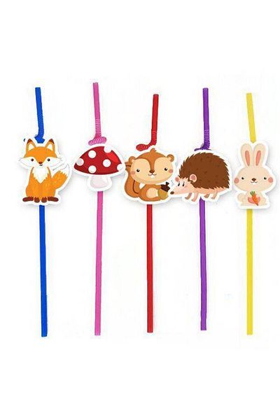 Parti Dükkanım Forest Themed Artistic Pipette 10 Pieces