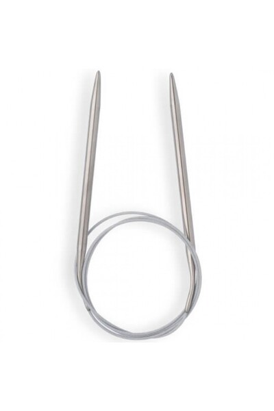 Çelik Tuhafiye Titanyum 60 cm Misineli Örgü Şişi 60 No:4,5