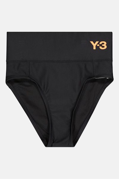 adidas Y-3 By Yohji Yamamoto Women Graphic Print Swimwear Bottom, Black