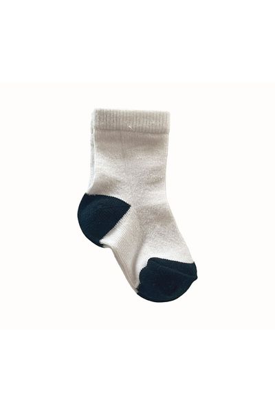 Kukita 4-Piece White-Navy Blue Baby & Kids Socks