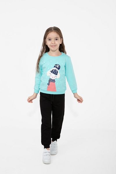 CiciTime Çocuk Modası Bottom Top Suit for Girl 2-6 Years Old Daily School Nursery