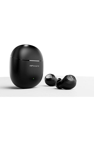 HiFuture OlymBuds3 Wireless Earbuds, Up to 25Hrs Playtime, Waterproof, AI Voice Assistant, Black