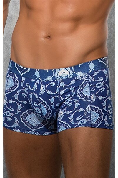 Doreanse Ανδρική μοντέρνα πολύχρωμη τυπωμένη τσάντα Normal Leg Boxer 1883