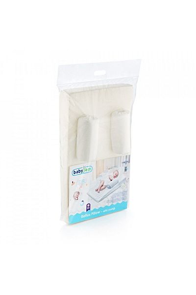 Babyjem Pozitionator cu plan inclinat BabyJem Eco Reflux White