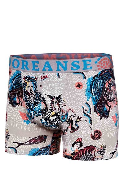 Doreanse Ανδρικό Modal Zeugma Printed Bag Regular Leg Boxer 1806
