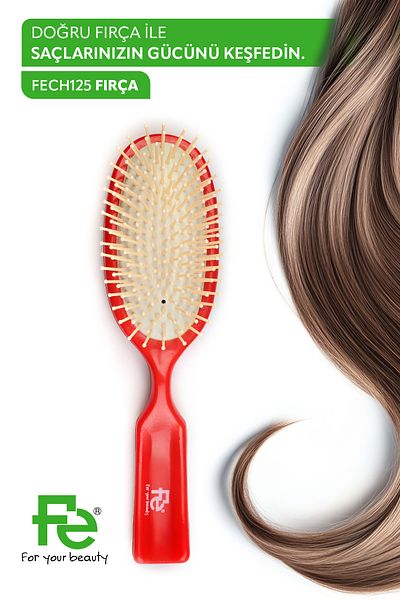 Fe In Style Combing Brush Ultra 125