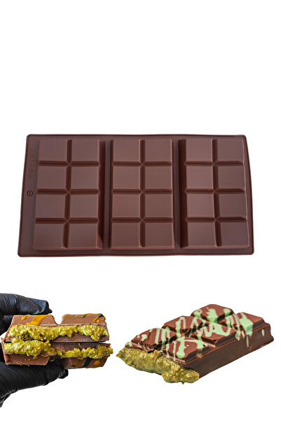 PASTRY PLANET قالب شوكولاتة دبي من السيليكون الأصلي 200 جرام (قالب لولبي ومنا...