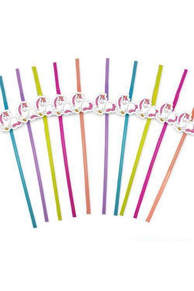 Parti Dükkanım Unicorn Artistic Pipette (10 Pieces)