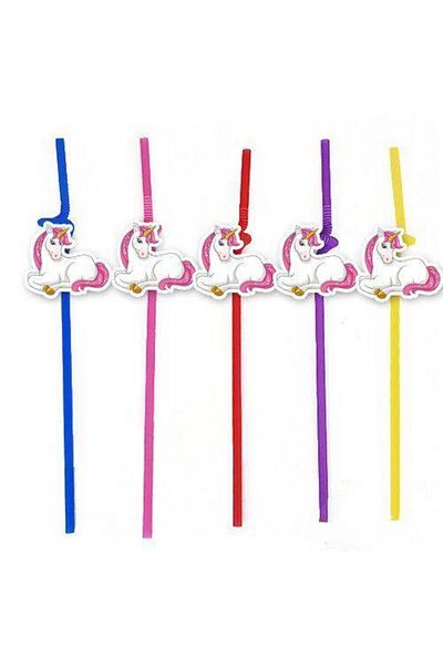 Parti Dükkanım Unicorn Artistic Pipette (10 Pieces)