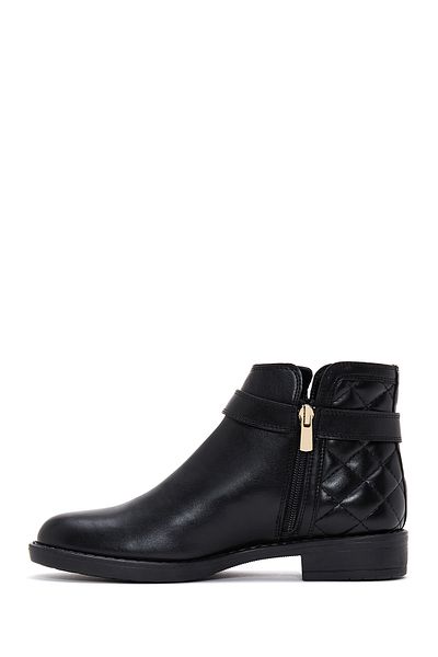 Derimod Women's Black Buckle Classic Boots 23Wfe 251218