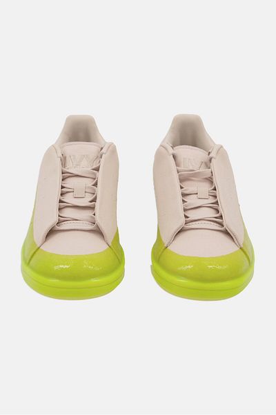 adidas Originals X Ivy Park Men Ivp Stan Smith Lace Up Outdoor Shoes, Beige
