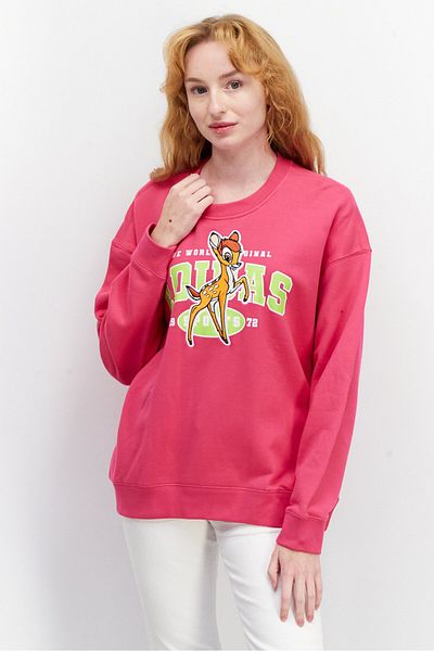 adidas Originals X Disney Women Sportswear Fit Long Sleeves Outdoor Sweatshirt, Pink