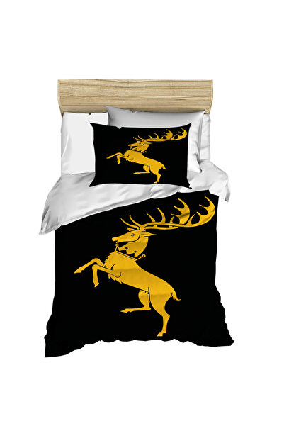 Fabeteks Deer 3D Digital Single Duvet Cover Set