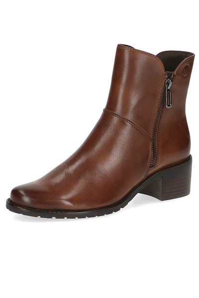Caprice Elegante Stiefelette Damen 9-25314-41 Braun 303 Κονιάκ Nappa Leder και CAP LI
