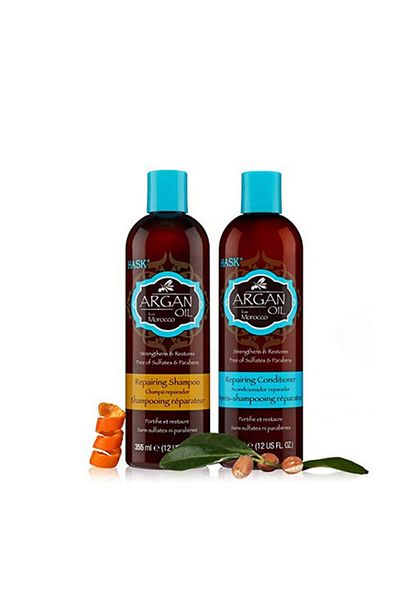 HASK Argan Shampoo + Conditioner 355Ml Value Pack