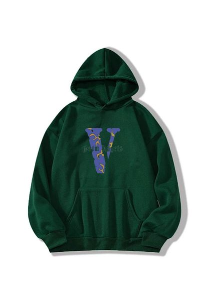 Moda Glo Βαμβακερό φούτερ με λαιμόκοψη Unisex