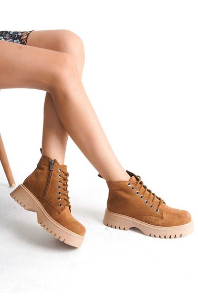 JVC ΓΥΝΑΙΚΕΙΑ TABA ΚΟΡΔΟΝΙΑ SUEDE ΘΕΡΜΟ ΣΟΛΑ ΜΠΟΤΕΣ