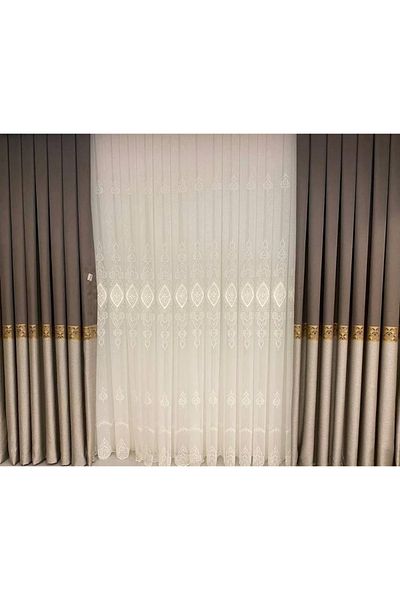NİVEMESHOME Classic Panel Background Stone/brown Apm