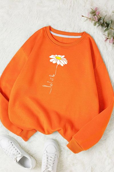 Moda Glo Hanorac unisex din bumbac cu decolteu cu imprimeu Dalm Angels