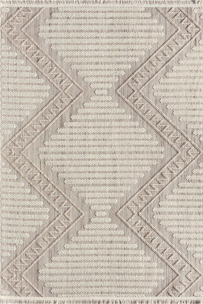 Empera Agra - Papaya Modern Iskandinav Desenli Oturma Odası Halısı