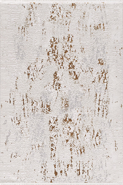 Empera Gemma - Taupe Antialerjik Saçaklı Halı