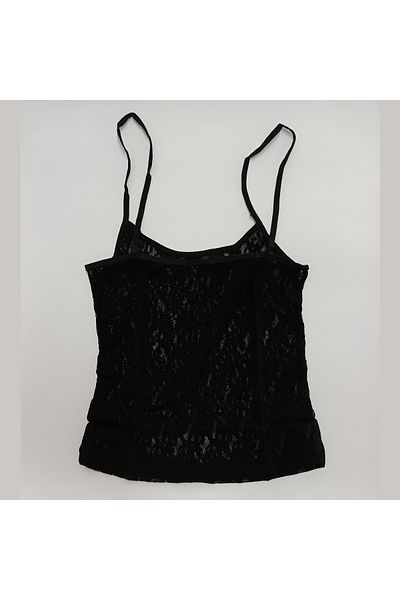 AĞIRSOY Thin Rope Strap Lace Bralet