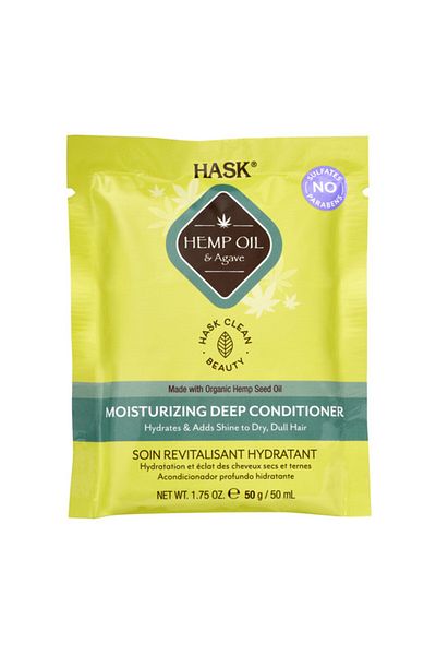 HASK Hemp Oil & Agave Moisturizing Deep Conditioner 50g